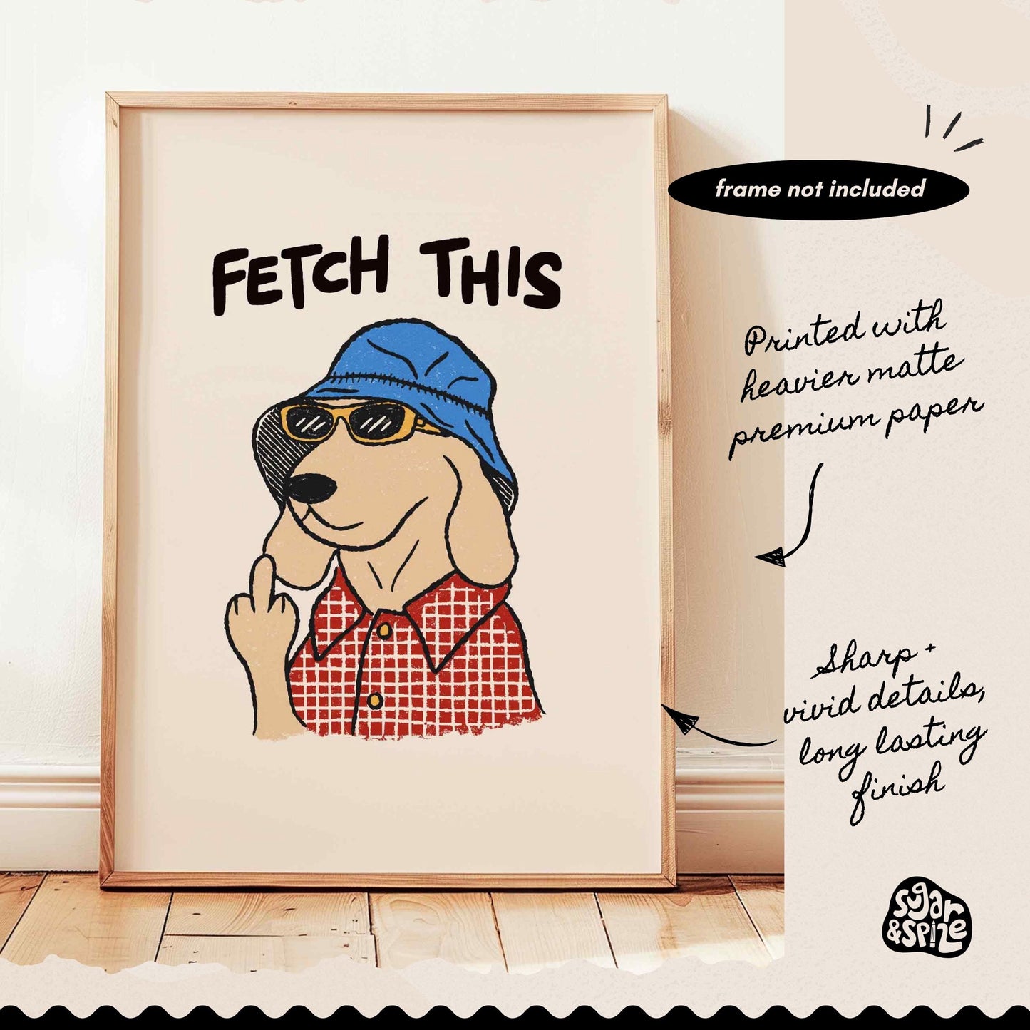 Fetch This Dog Print