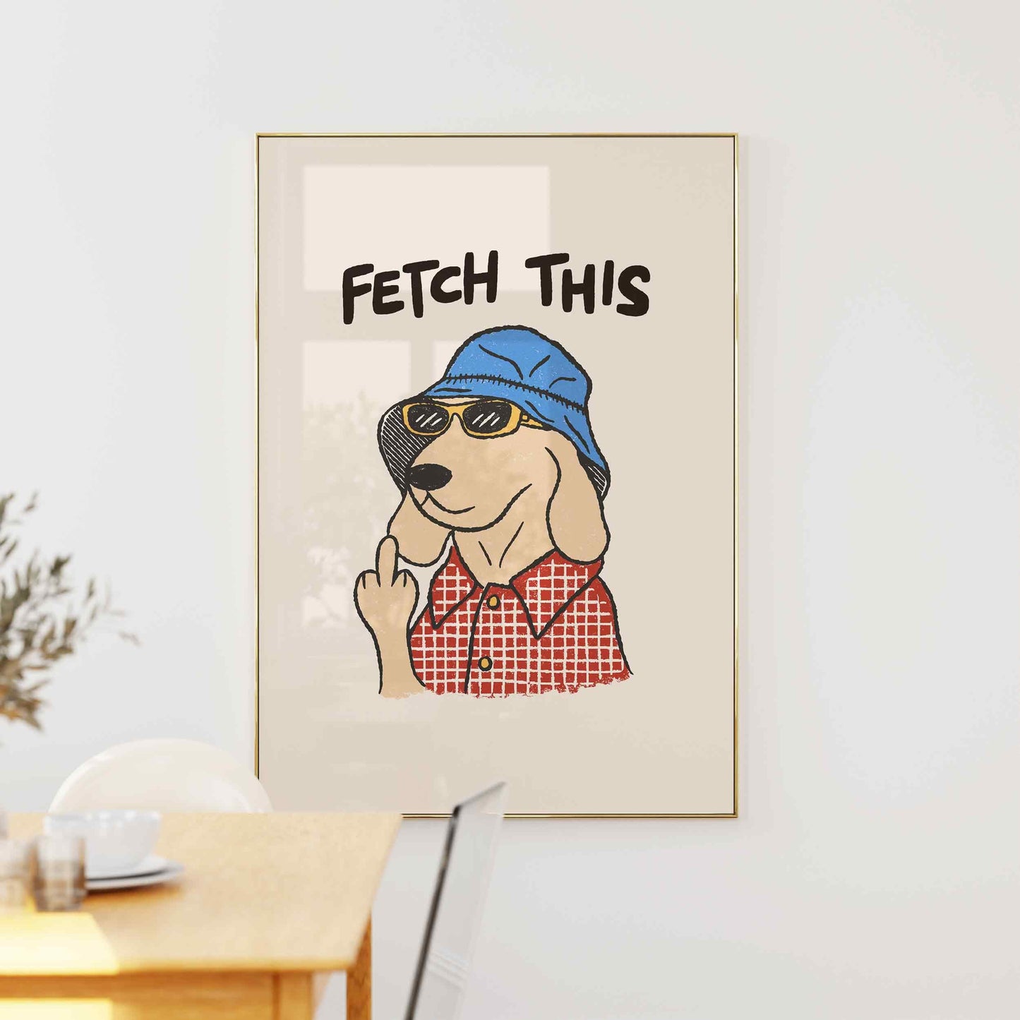 Fetch This Dog Print