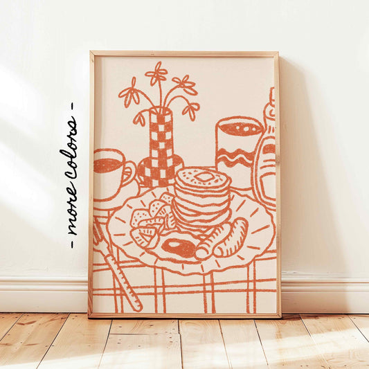 Pancake Breakfast Print