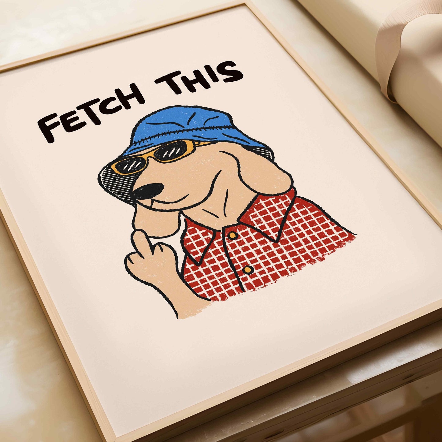 Fetch This Dog Print