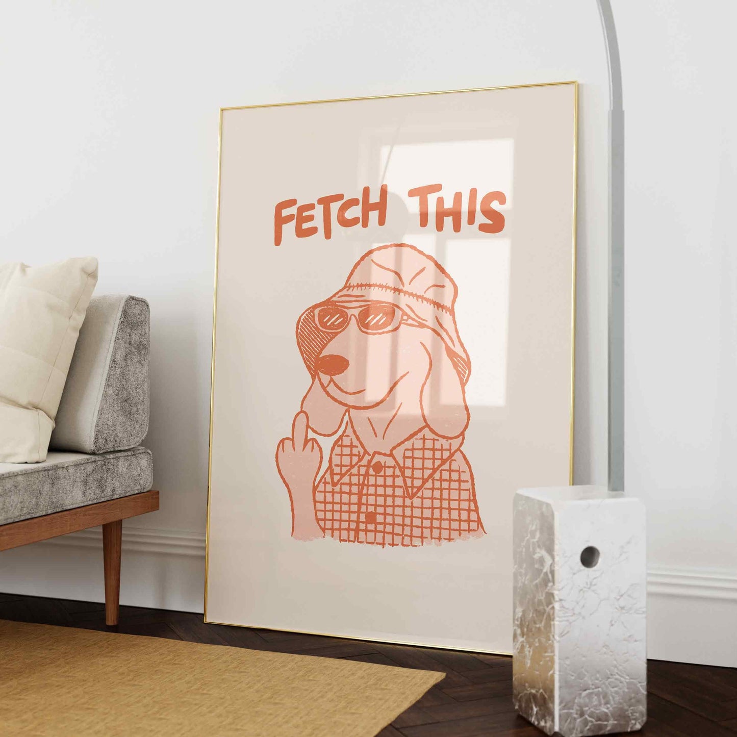 Fetch This Dog Print