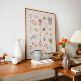 Bon Appetit Dinner Party Print