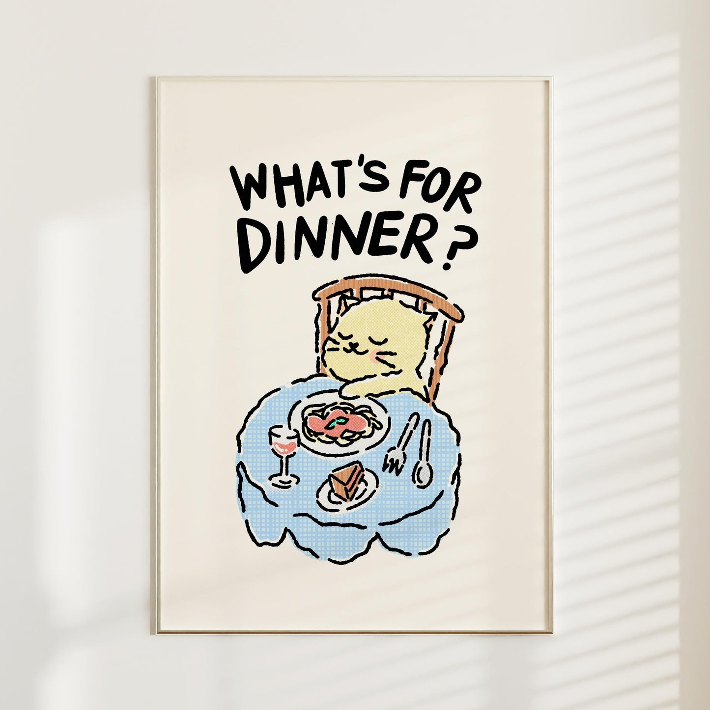 What's For Dinner Print