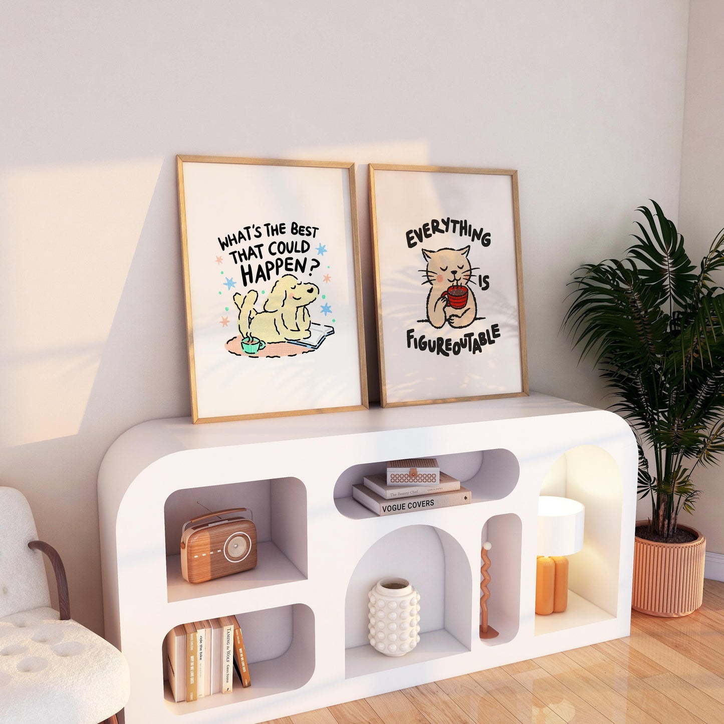 What's The Best That Could Happen Dog Print