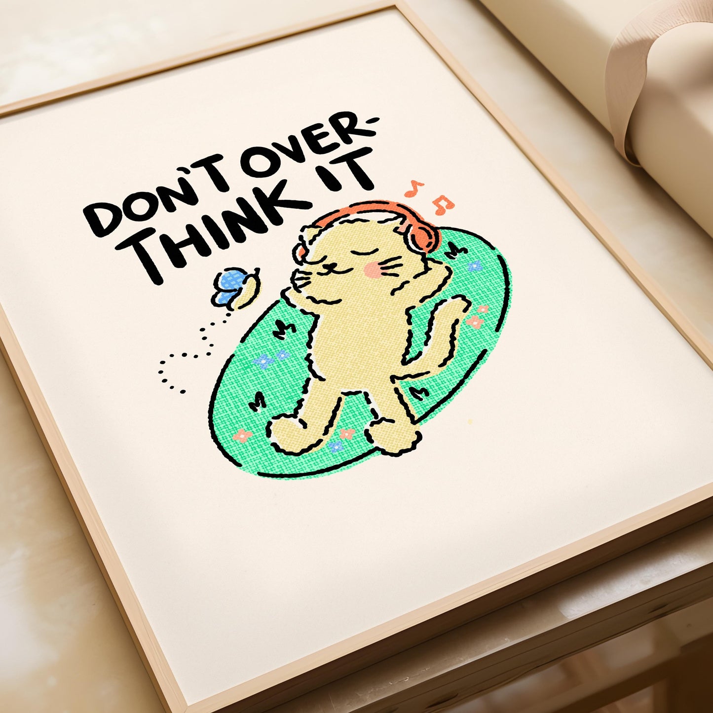 Don't Overthink It Print