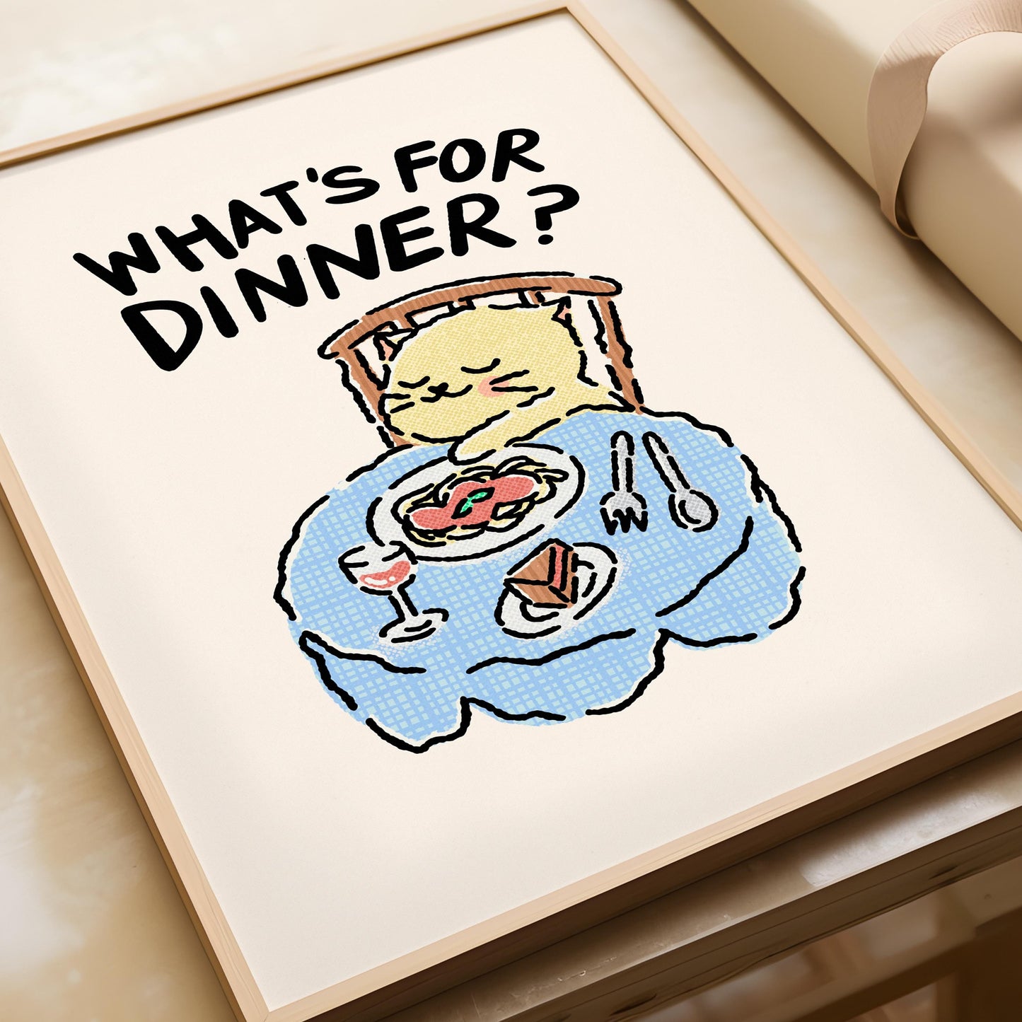 What's For Dinner Print