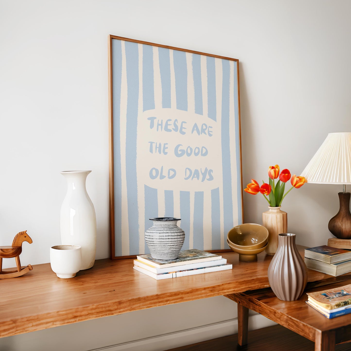 These Are The Good Old Days Print