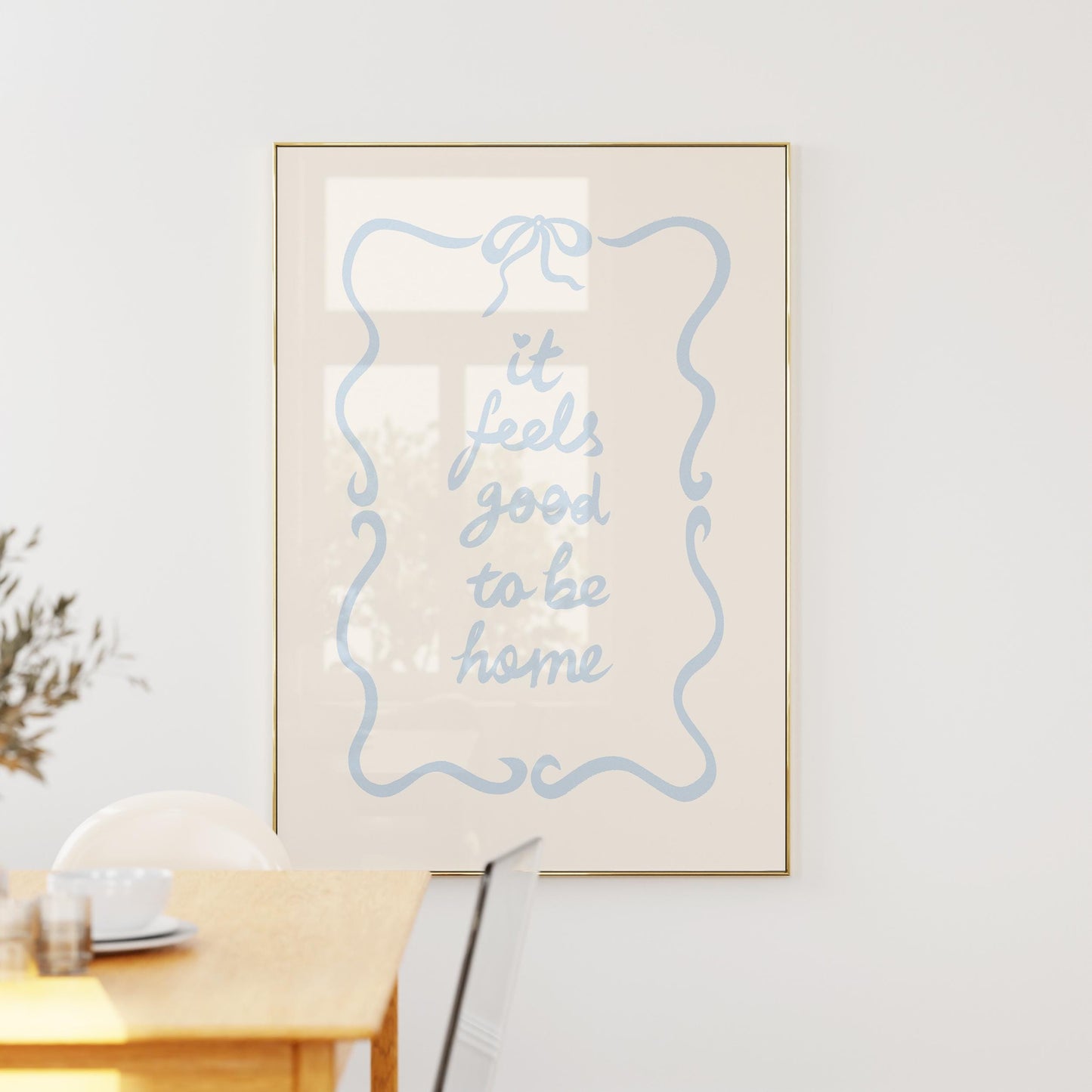 It Feels Good To Be Home Print