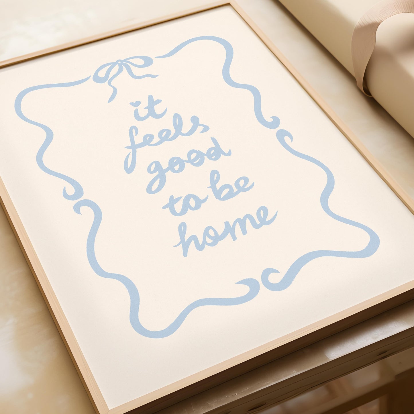 It Feels Good To Be Home Print