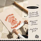 Everything Is Figureoutable Dog Print