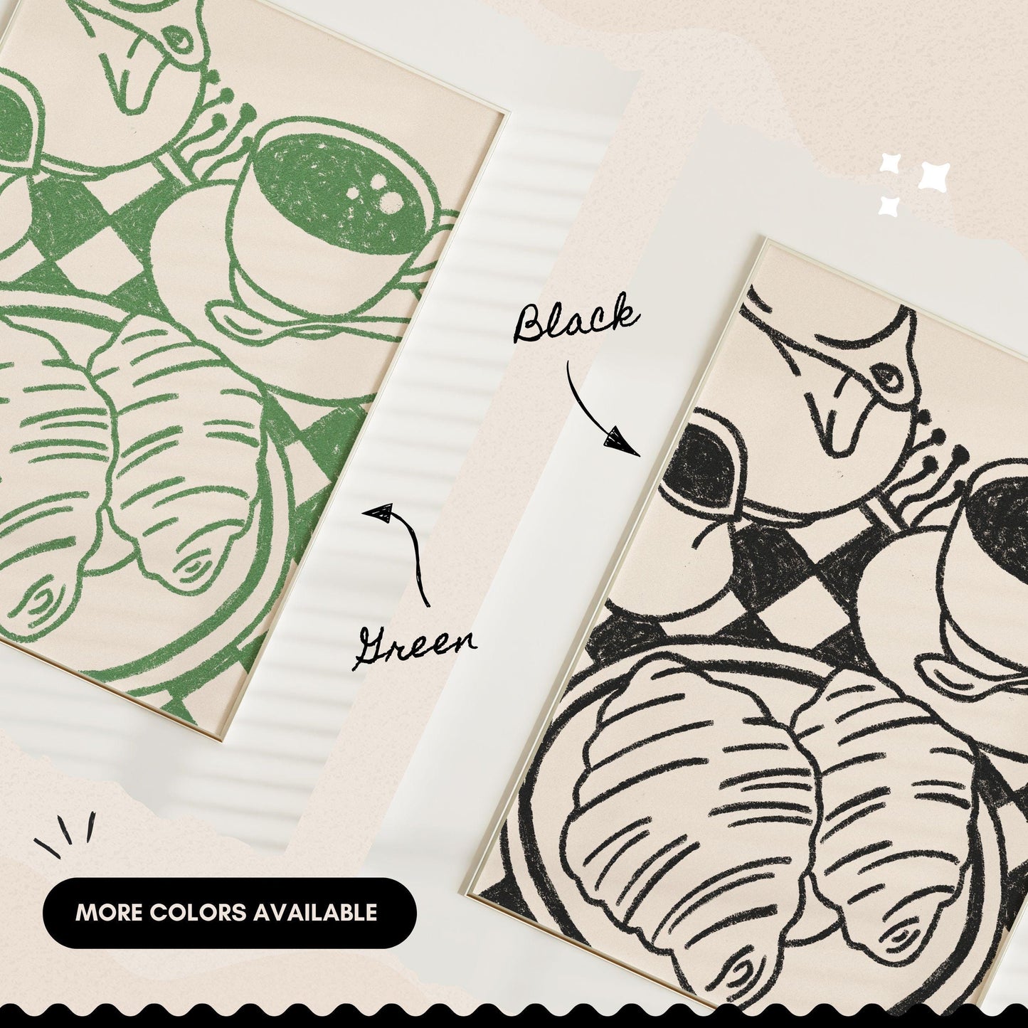 Coffee Croissant Print