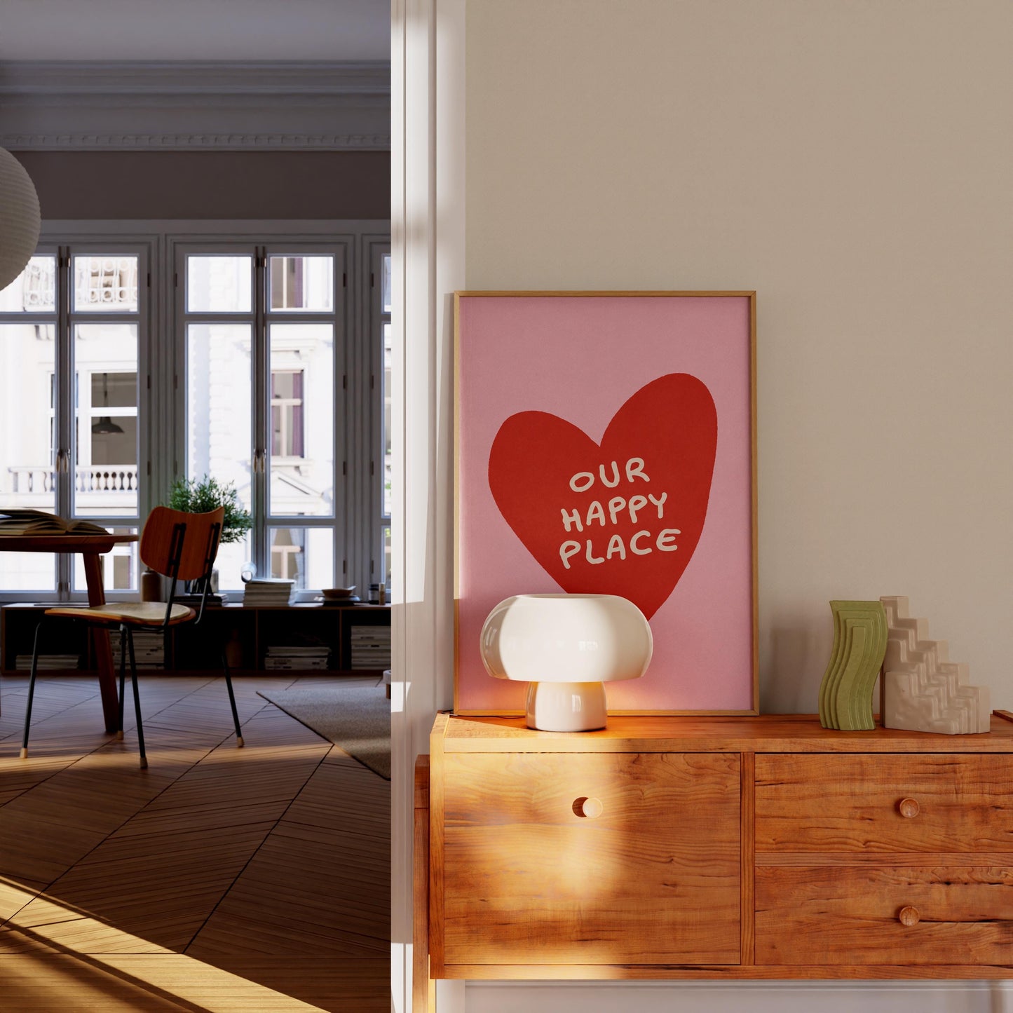 Our Happy Place Print