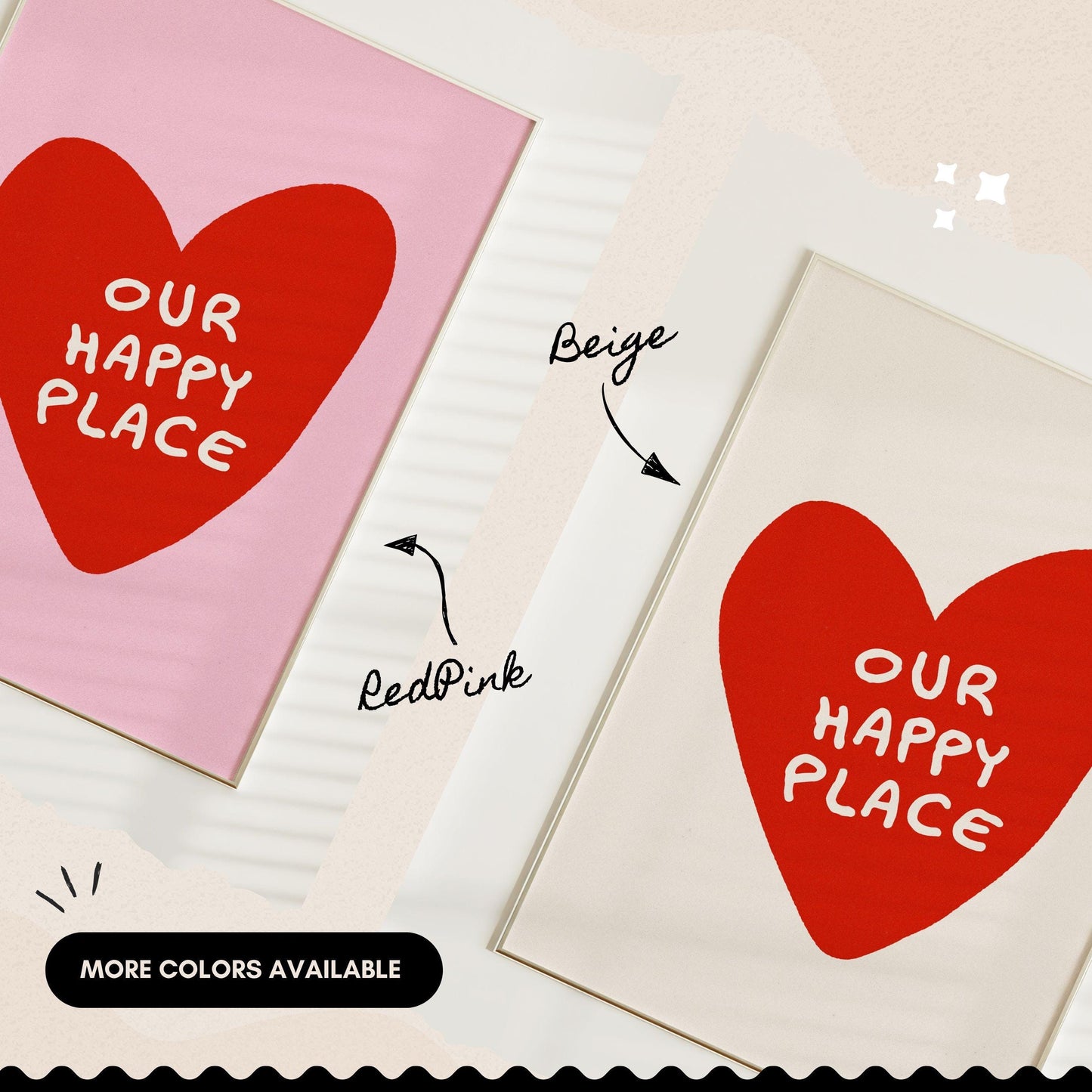 Our Happy Place Print