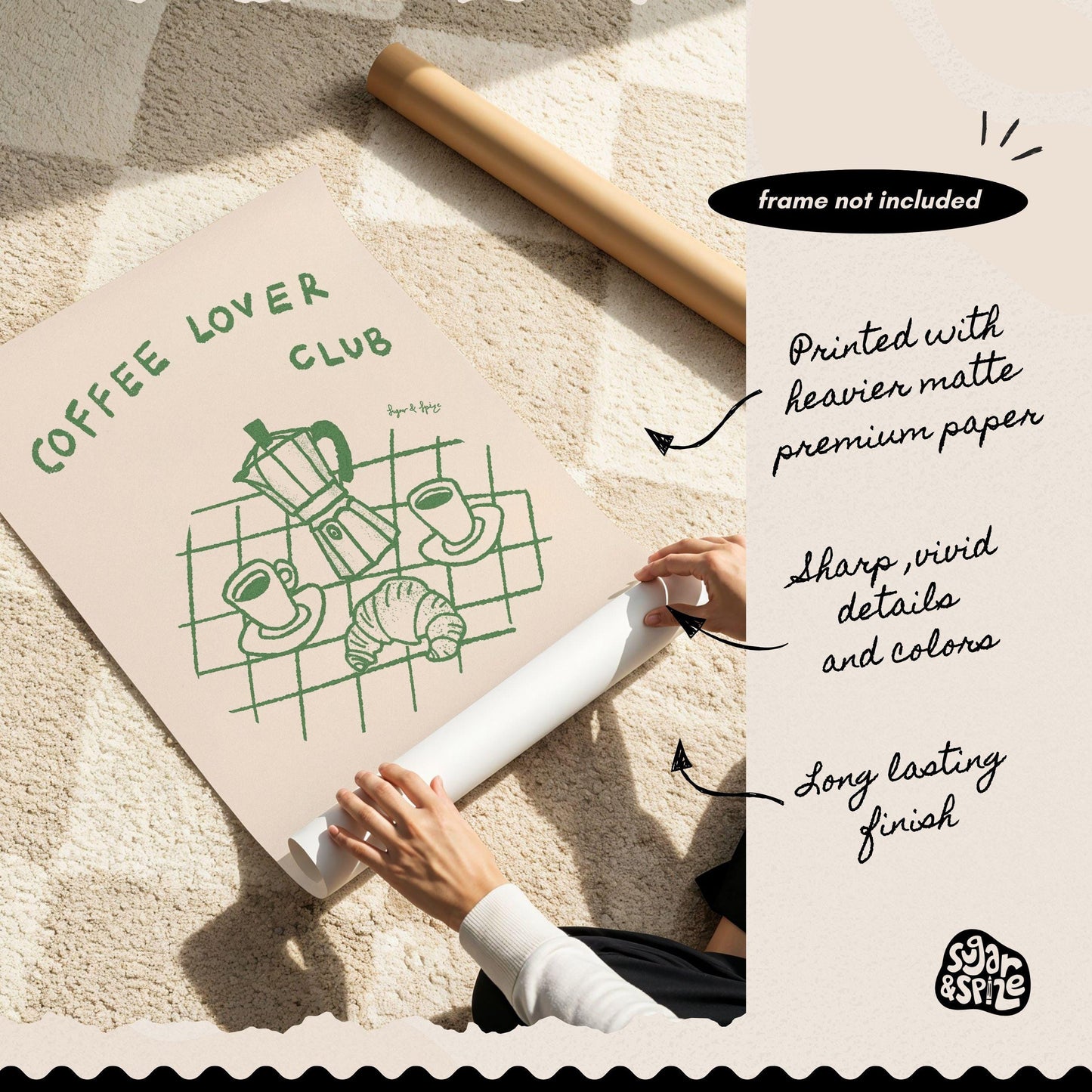 Coffee Lover Club Print