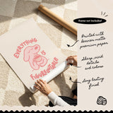 Everything Is Figureoutable Dog Print
