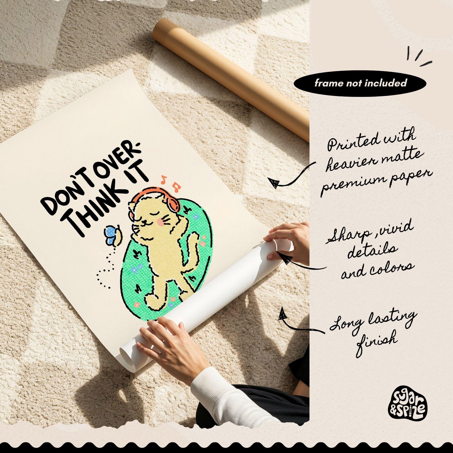 Don't Overthink It Print