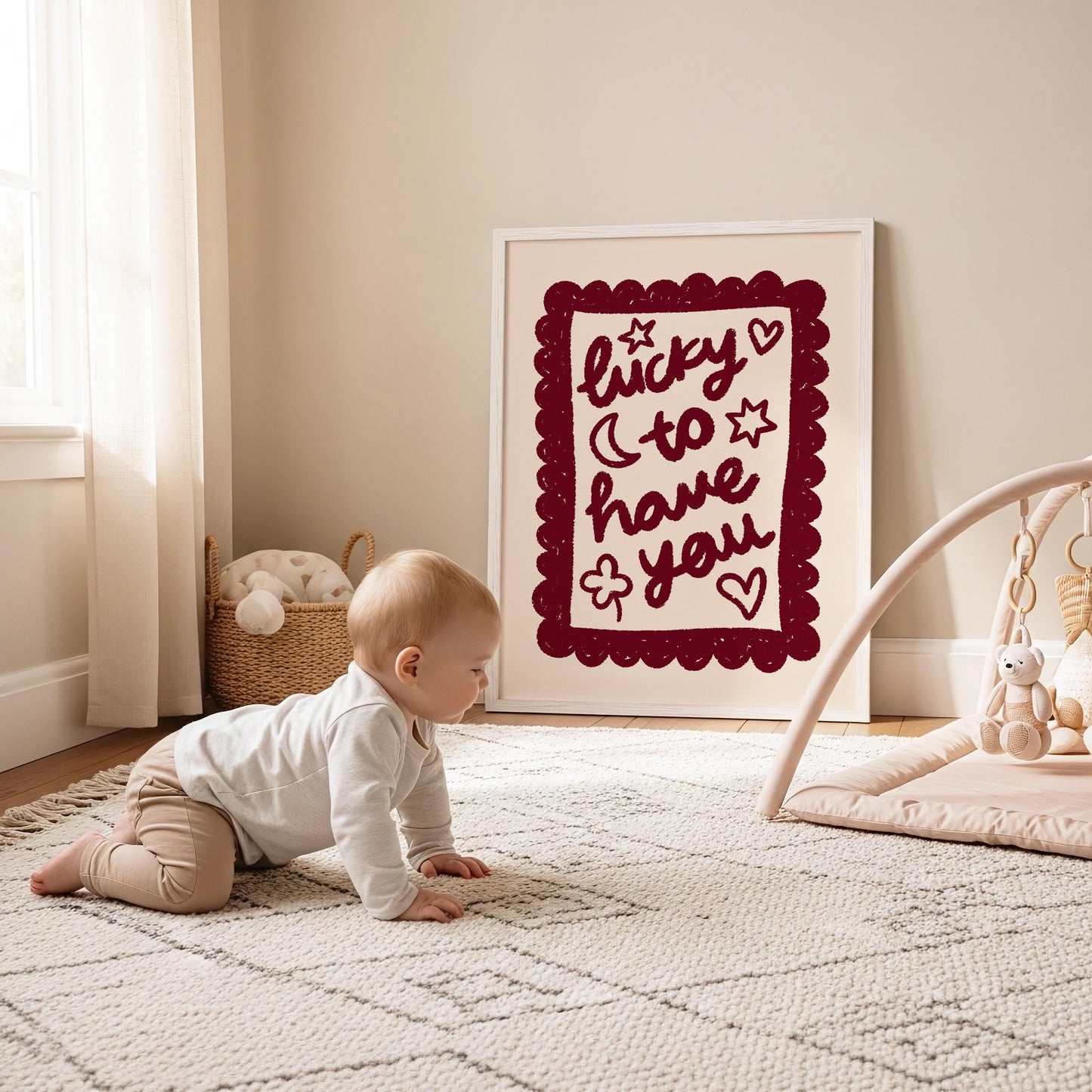 Lucky To Have You Print