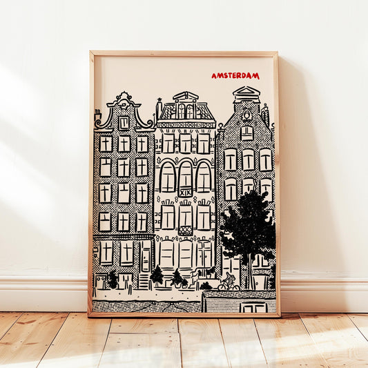 Amsterdam City Print