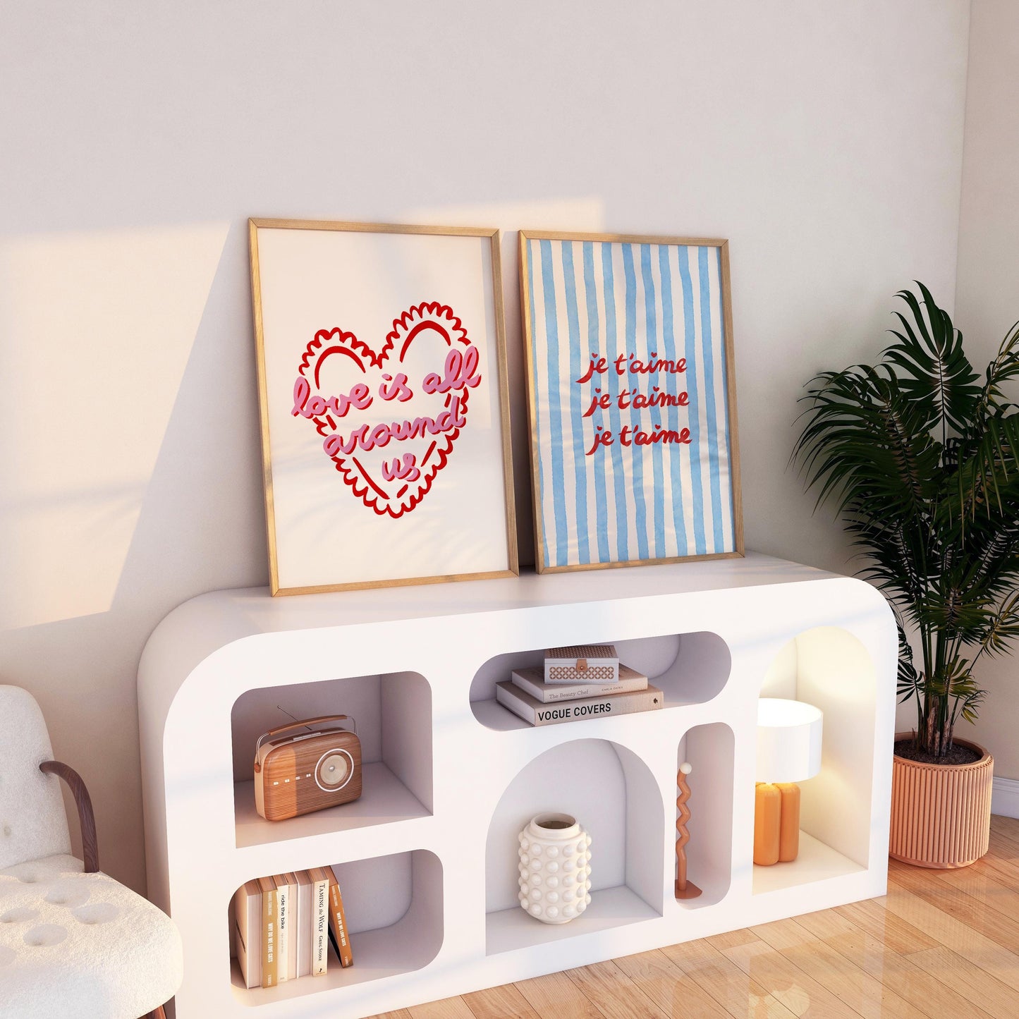 Love Is All Around Us Print