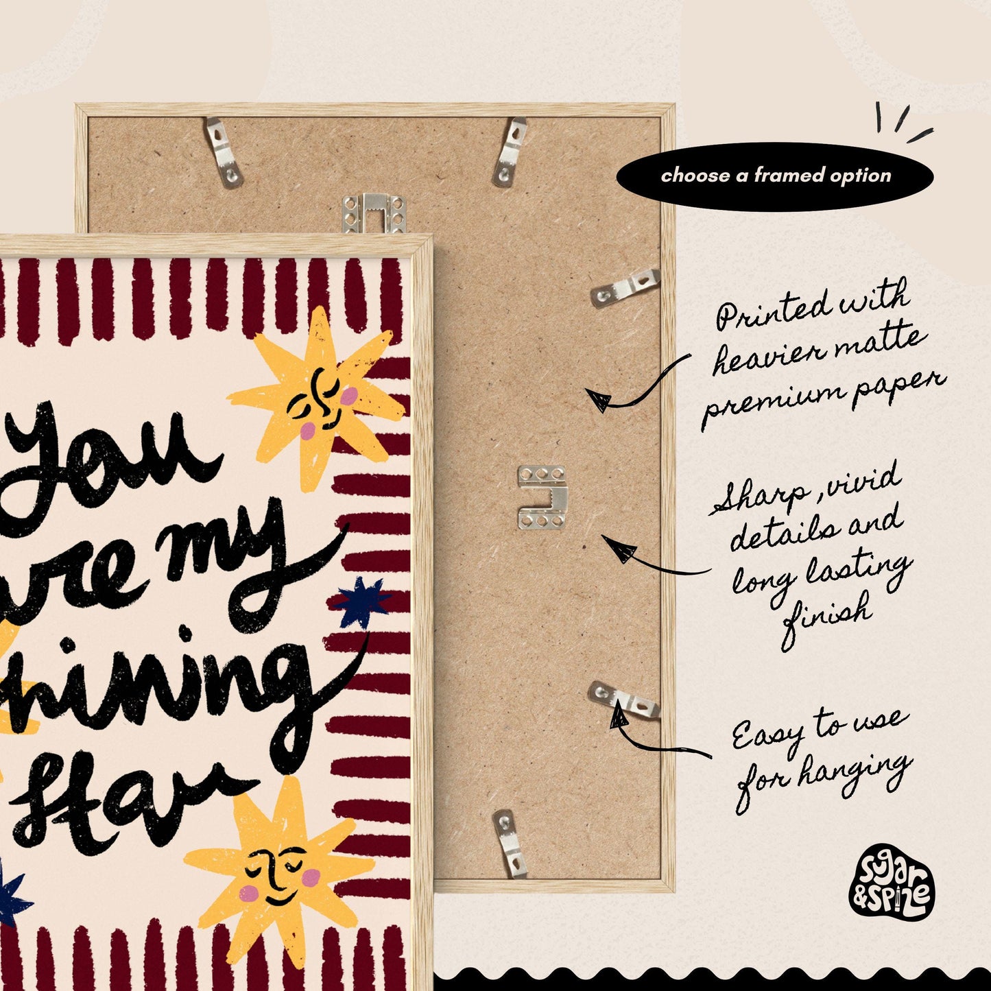 You Are My Shining Star Print
