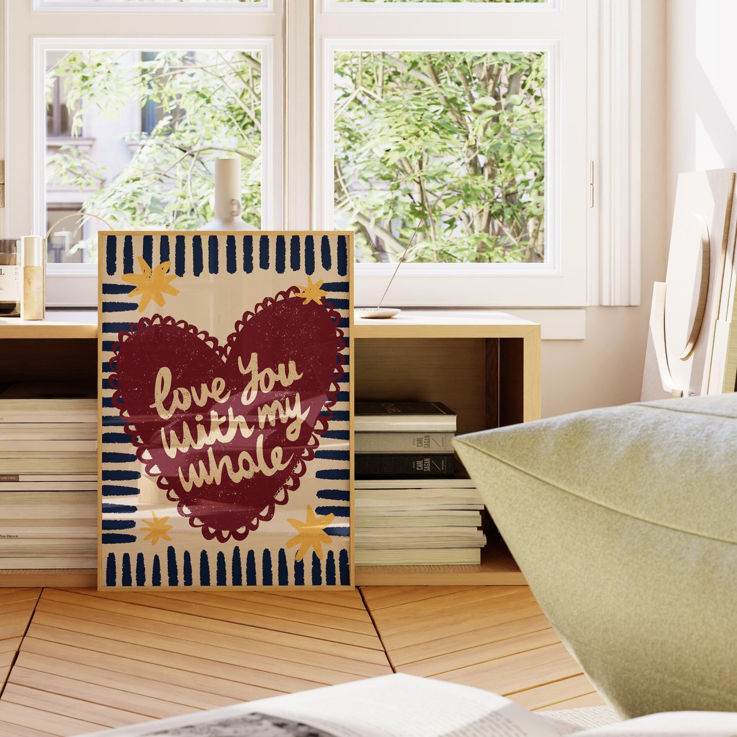 Solid Oak Wood Frames With Plexiglass