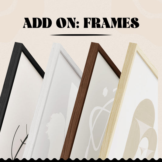 Solid Oak Wood Frames With Plexiglass