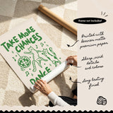 Take More Chances Cats Print