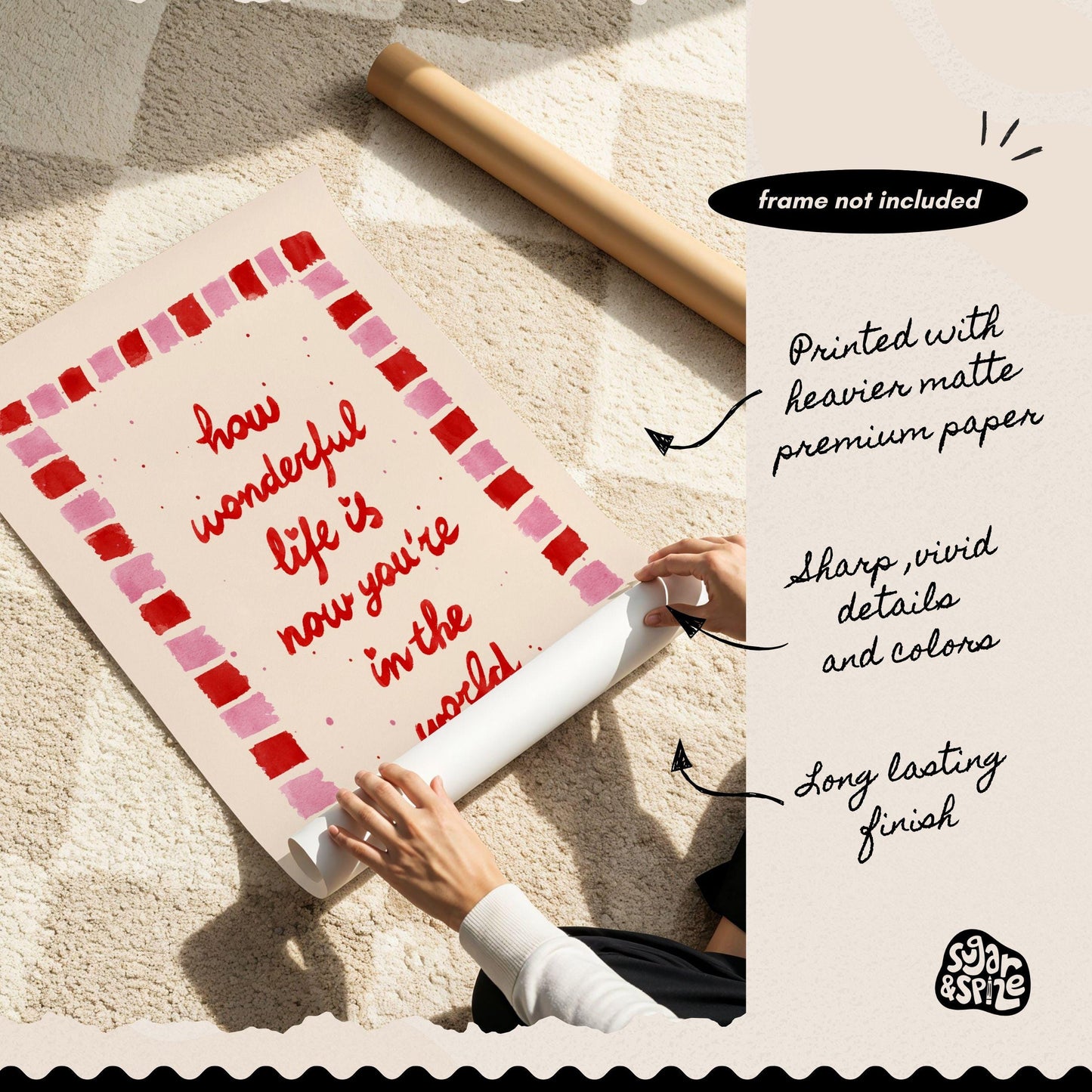 How Wonderful Life Is Print
