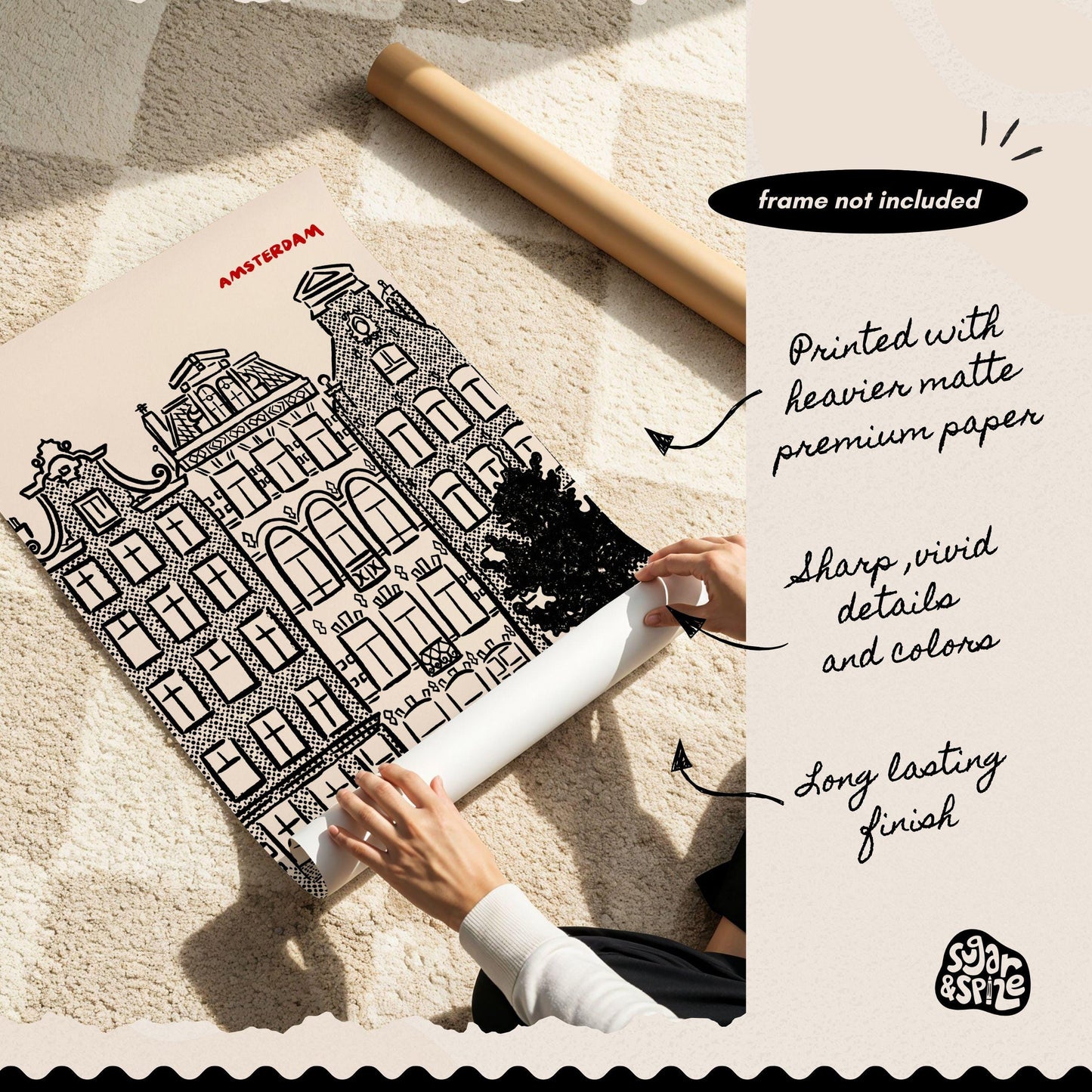 Amsterdam City Print