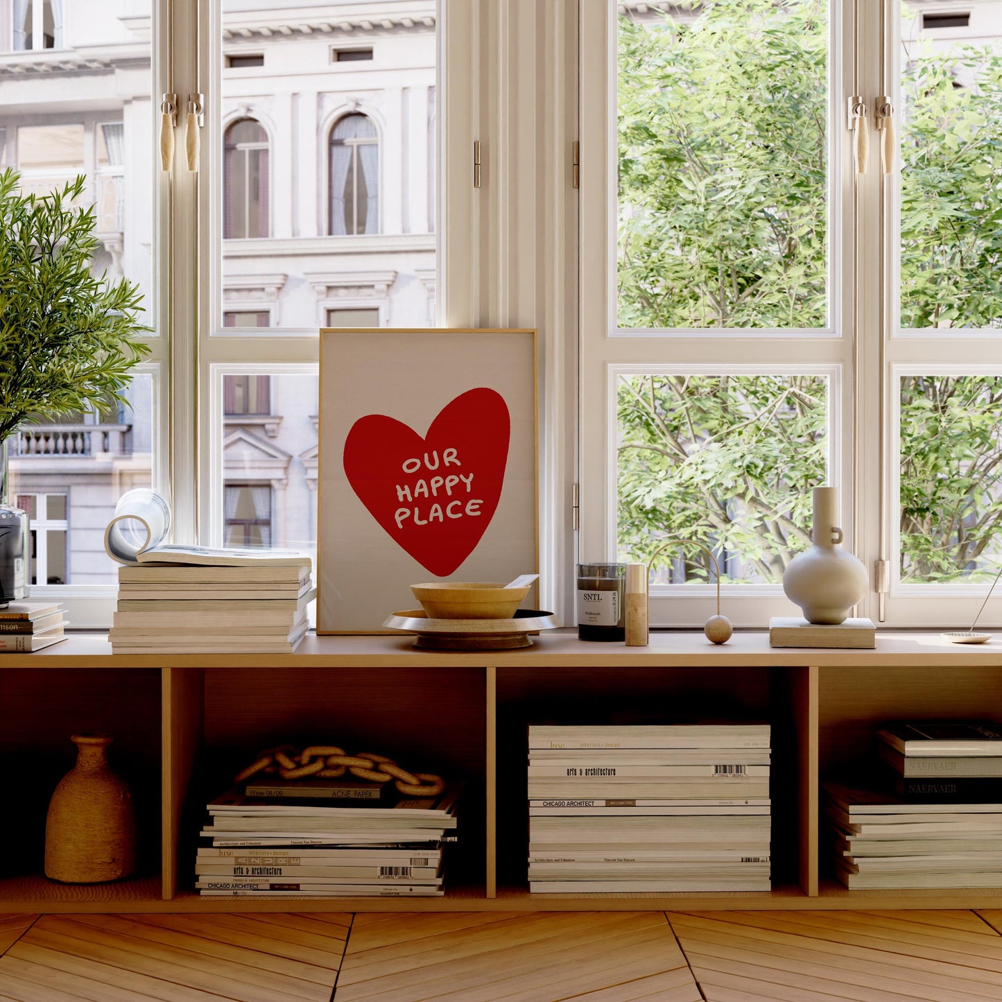 Our Happy Place Print
