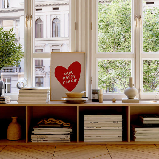 Our Happy Place Print