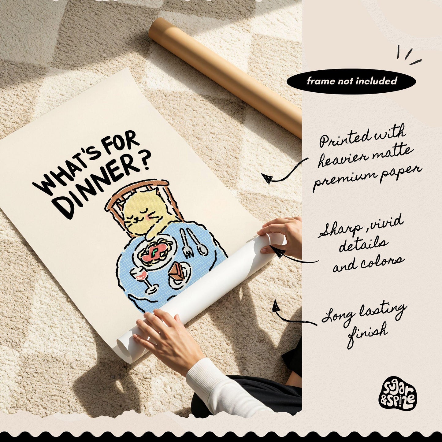 What's For Dinner Print