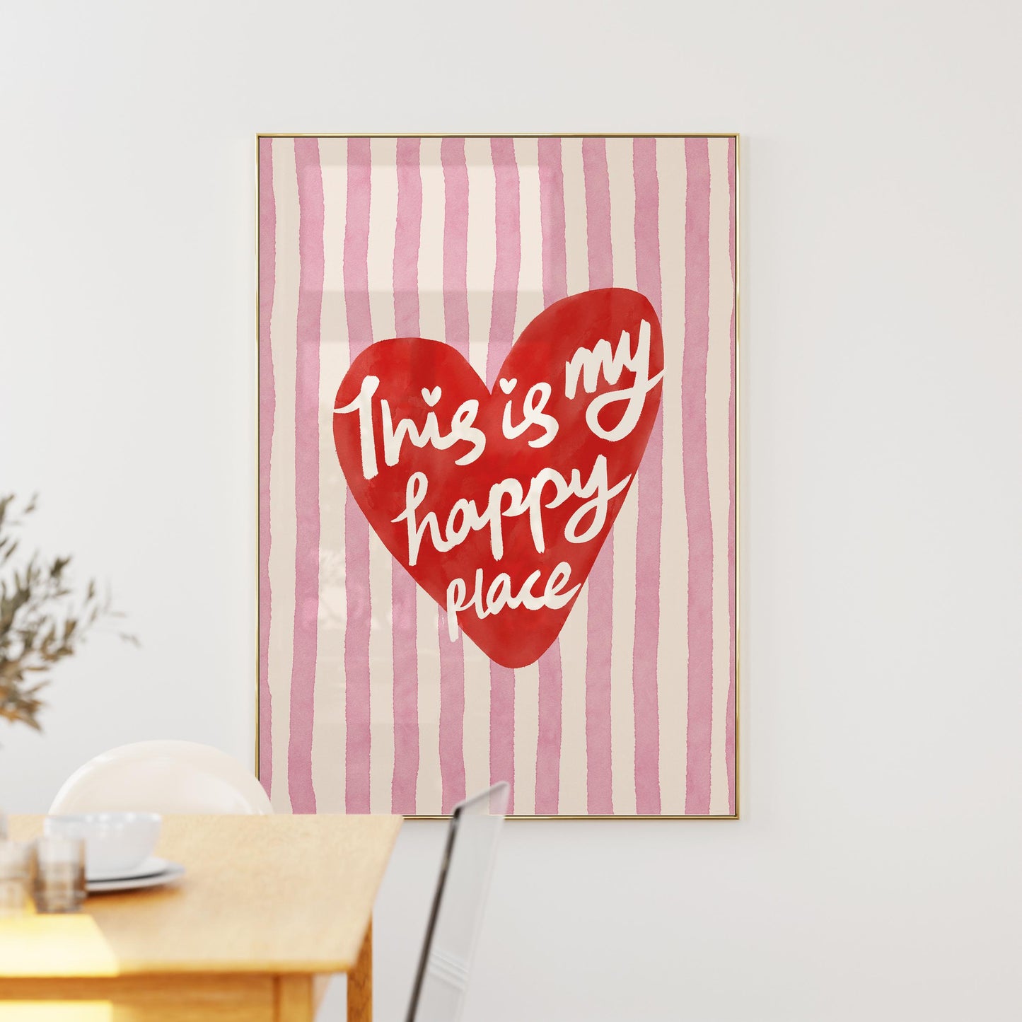 This Is My Happy Place Print