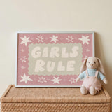 Girls Rule Print