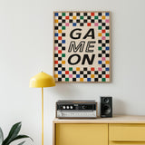 Game On Retro Print