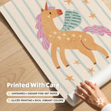 Unicorn Stars Print