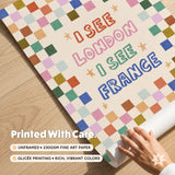 I See London France Print