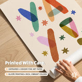 Yay Colorful Print