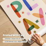Play Colorful Print