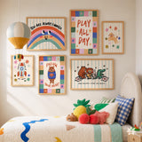 Follow Your Heart Bear Print