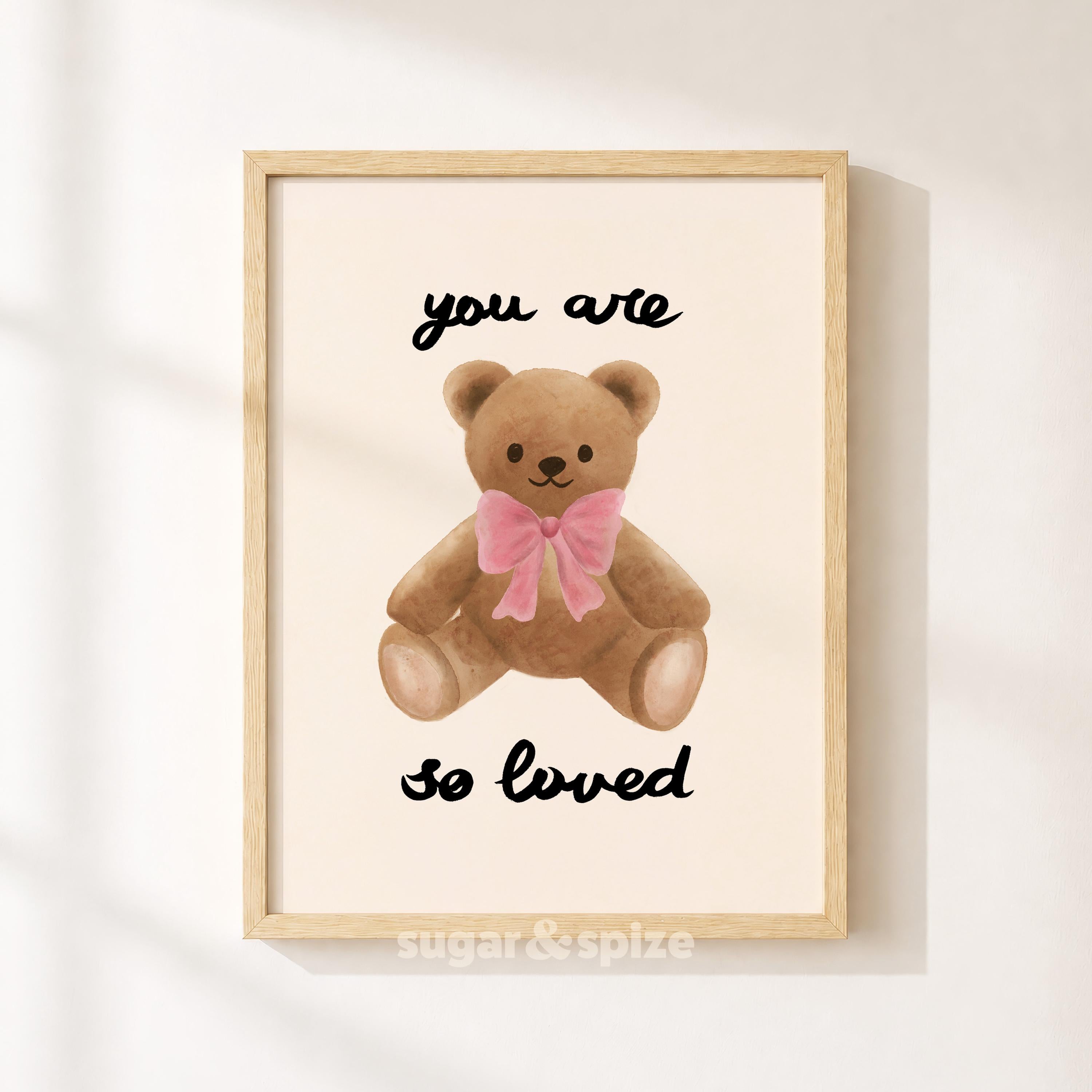 You Are So Loved Print