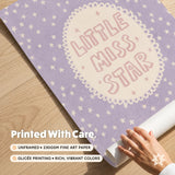 Little Miss Star Print