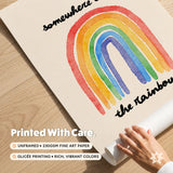 Somewhere Over The Rainbow Print