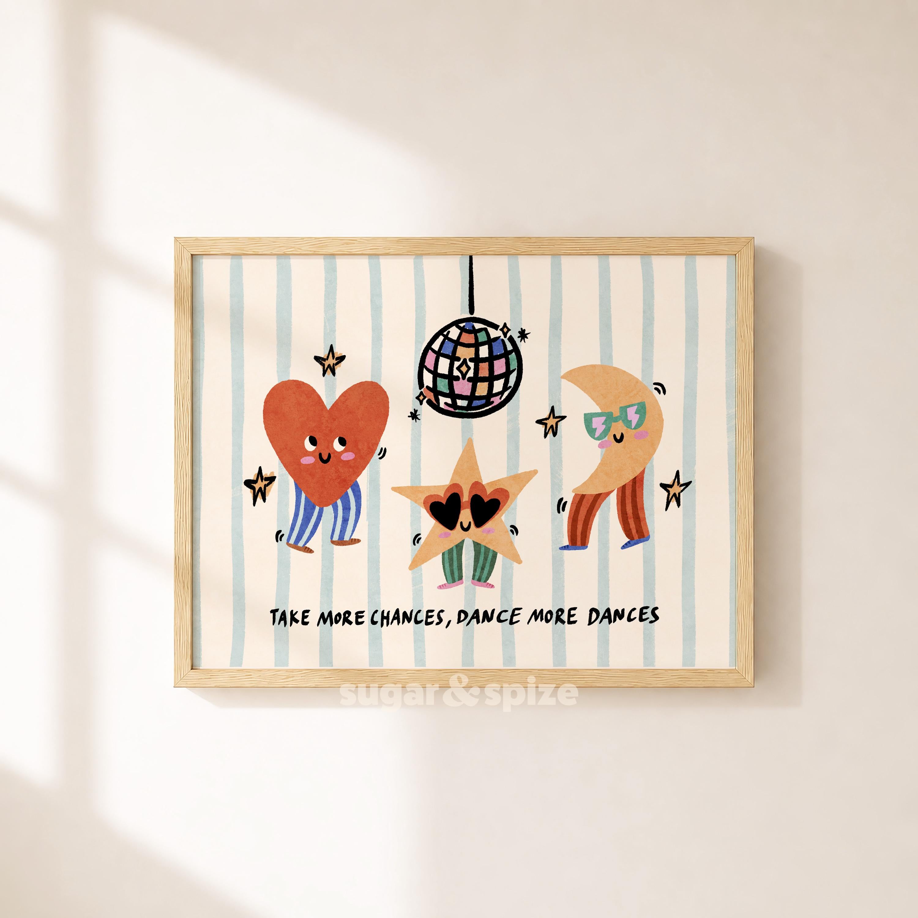 Take More Chances Print