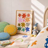 You Can Do Hard Things Print, Colorful Stars Kids Playroom Poster, Nursery Wall Decor, UNFRAMED