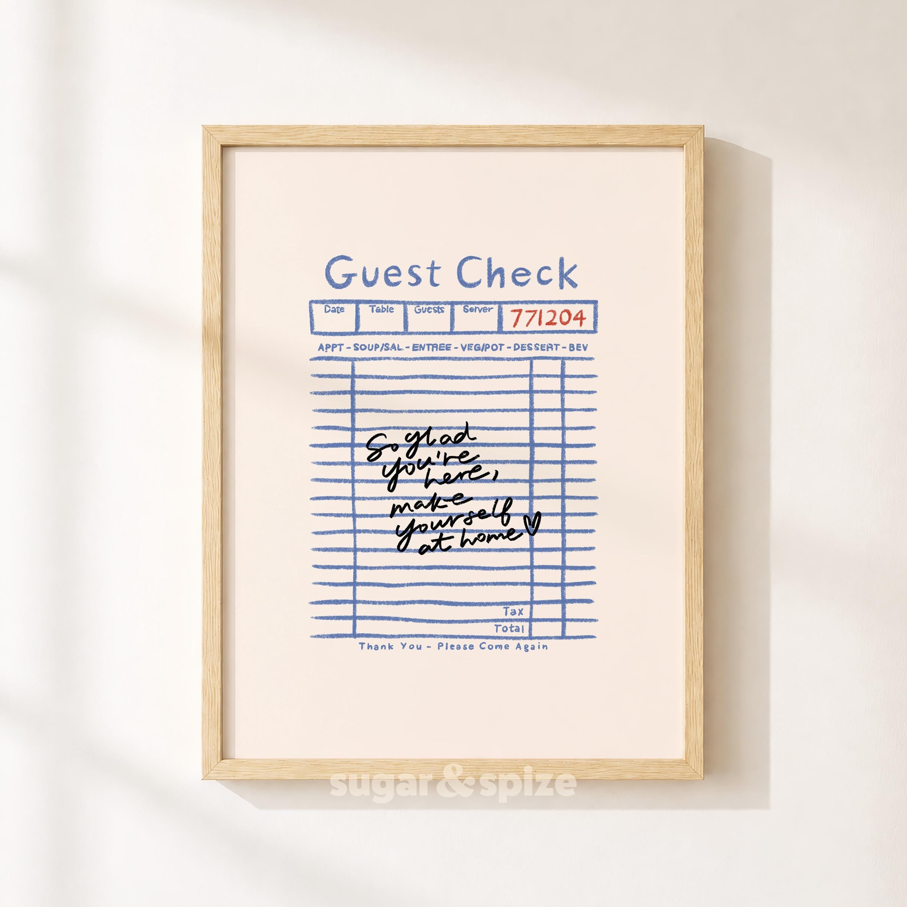 So Glad You're Here Print