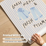 Early Nights Fresh Pyjamas Print