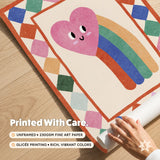 Shooting Heart Print