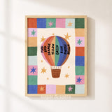Colors Chart Print