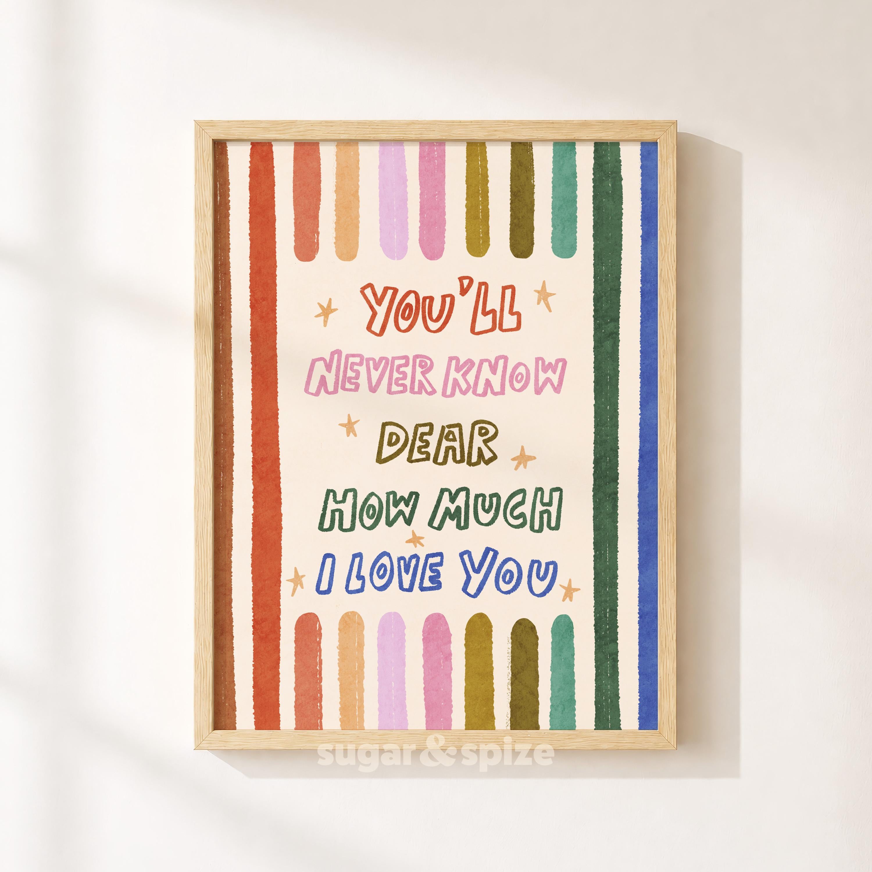 You'll Never Know Dear Print